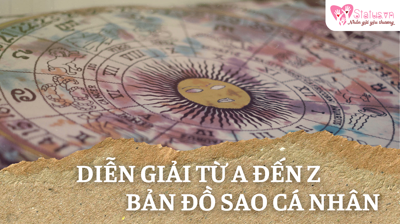 Bản đồ sao cá nhân: Diễn giải từ A đến Z