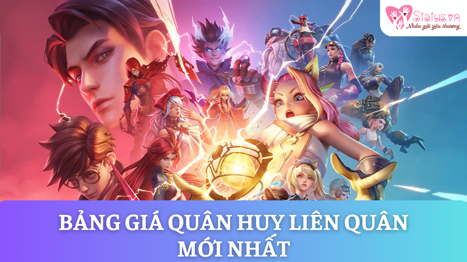 bảng giá quân huy liên quân