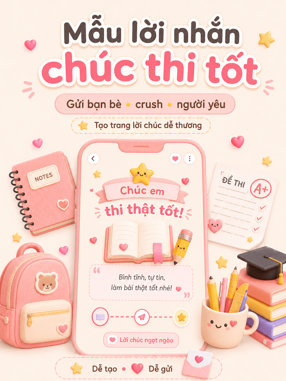 Gửi lời Chúc Thi Tốt